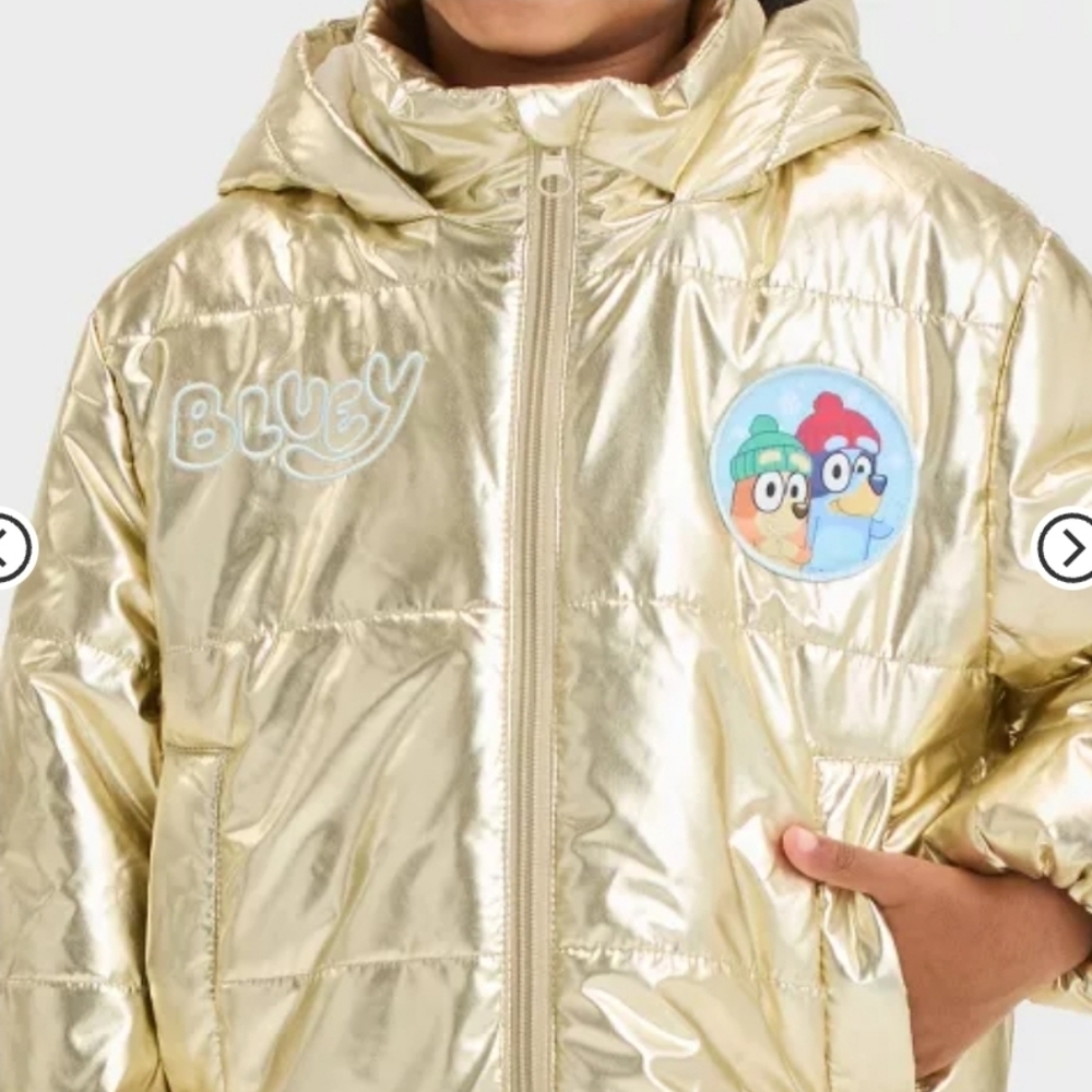 Bluey Puffer Jacket - Picture 2 of 13